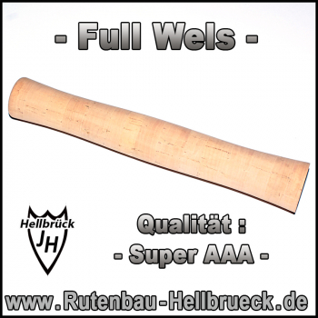 Full Wels - Fliegenrutenkork - Qualität: Super AAA - 16,5 cm